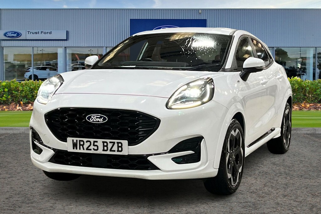 Ford Puma 1.0 Ecoboost Hybrid Mhev 155 St-line X Dct 5Dr- Ap WR25BZB White #5