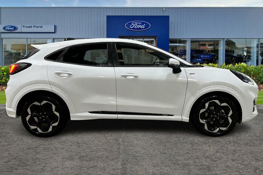 Ford Puma 1.0 Ecoboost Hybrid Mhev 155 St-line X Dct 5Dr- Ap WR25BZB White #3