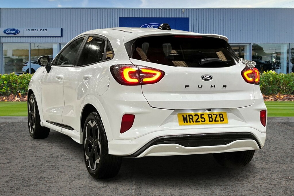 Ford Puma 1.0 Ecoboost Hybrid Mhev 155 St-line X Dct 5Dr- Ap WR25BZB White #2