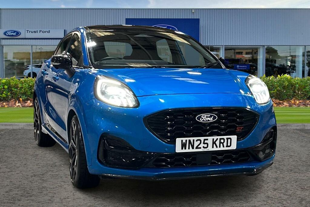 Ford Puma 1.0 Ecoboost Hybrid Mhev St Handling Pk Dct- Blue