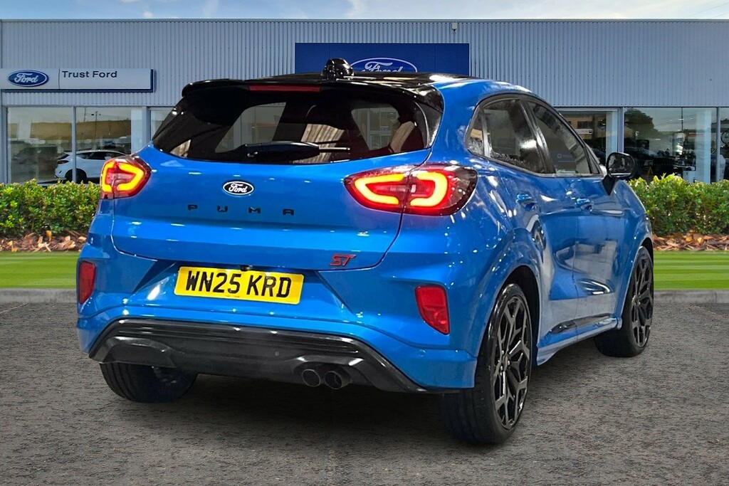 Ford Puma 1.0 Ecoboost Hybrid Mhev St Handling Pk Dct- WN25KRD Blue #4