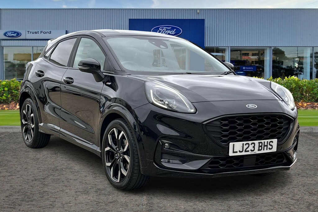 Ford Puma 1.0T Ecoboost Mhev St-line X Suv Hybrid Black