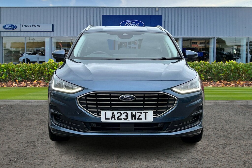 Ford Focus 1.0T Ecoboost Mhev Titanium X Edition Estate P LA23WZT Blue #6