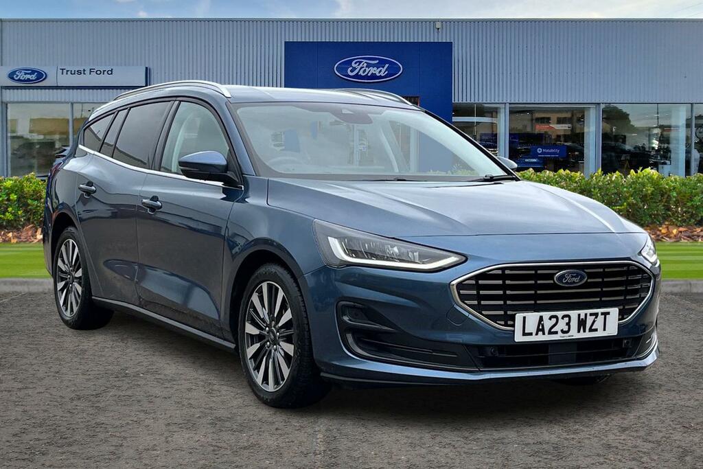 Ford Focus 1.0T Ecoboost Mhev Titanium X Edition Estate P Blue