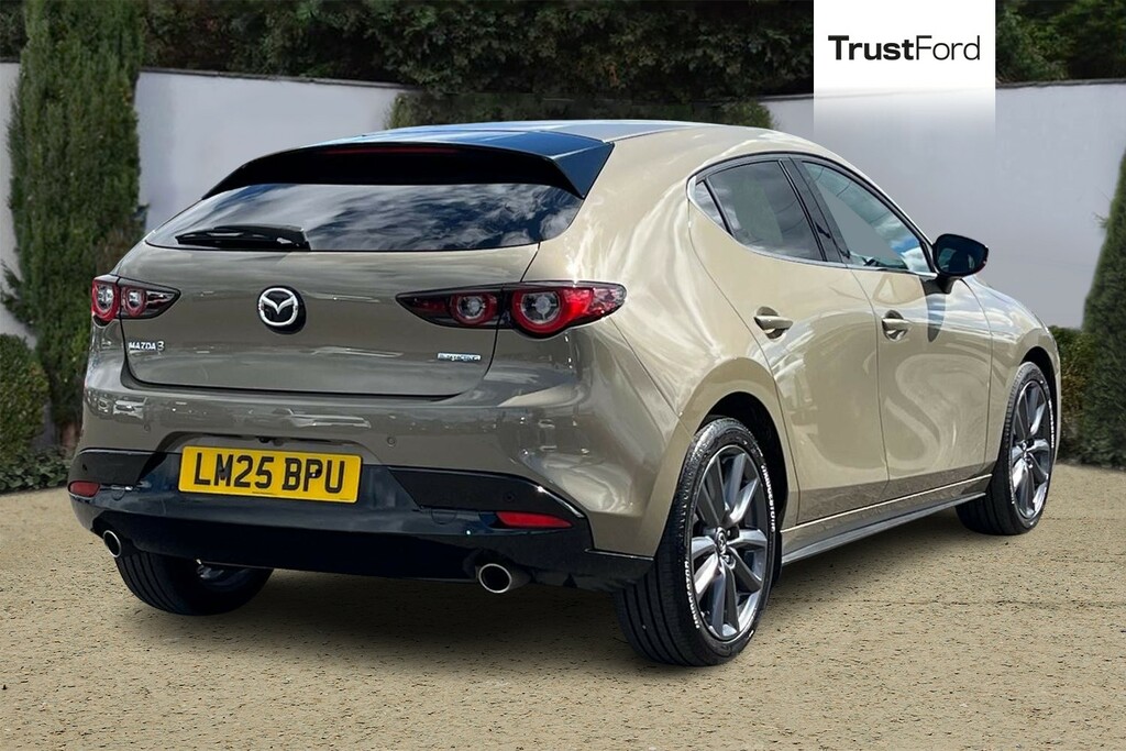 Mazda 3 2.5 E-skyactiv-g Mhev Exclusive-line Hatchback LM25BPU Brown #4
