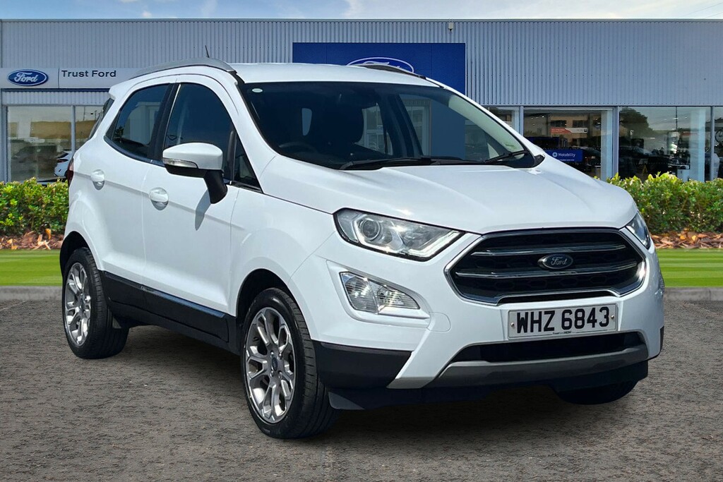 Ford Ecosport 1.0 Ecoboost Titanium - Carplay Reversing Came White