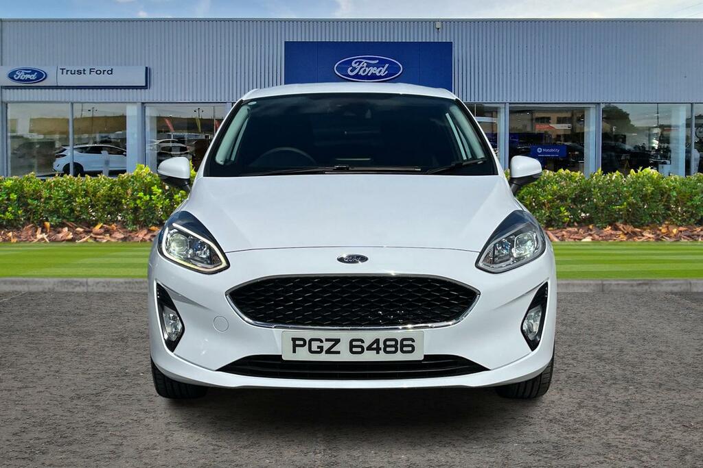 Ford Fiesta 1.0 Ecoboost 95 Trend Navigation PGZ6486 White #6