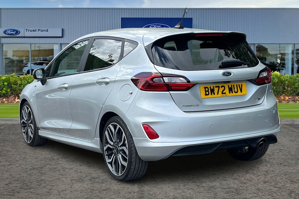 Ford Fiesta 1.0 Ecoboost Hbd Mhev 125 St-line X Digit BW72WUV Silver #2