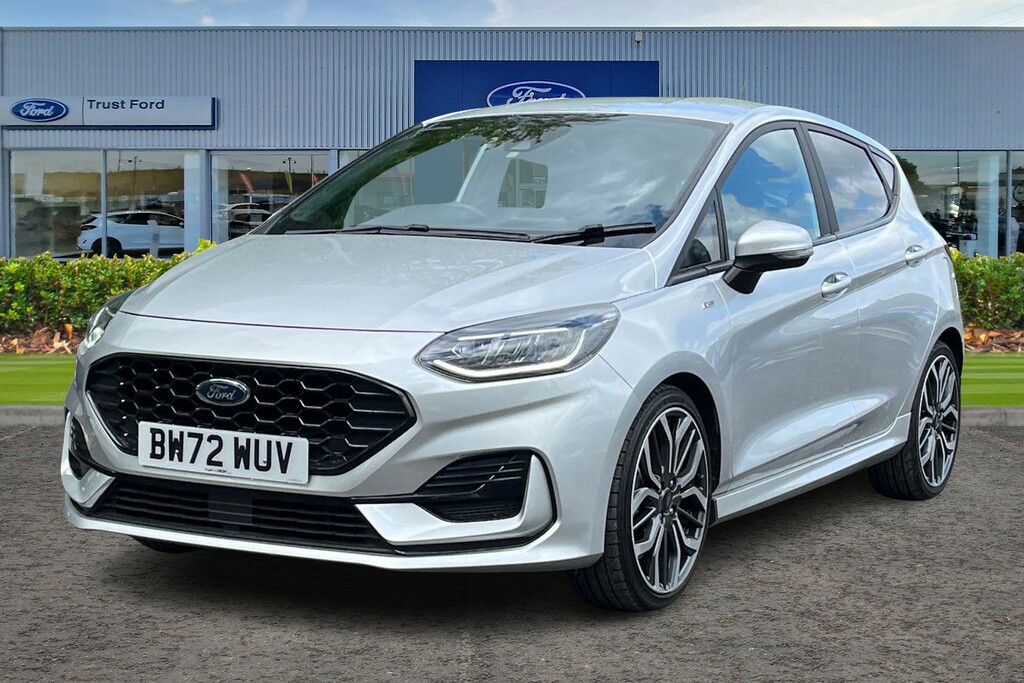 Ford Fiesta 1.0 Ecoboost Hbd Mhev 125 St-line X Digit BW72WUV Silver #5