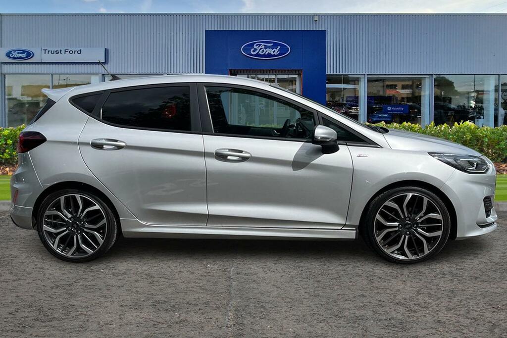 Ford Fiesta 1.0 Ecoboost Hbd Mhev 125 St-line X Digit BW72WUV Silver #3