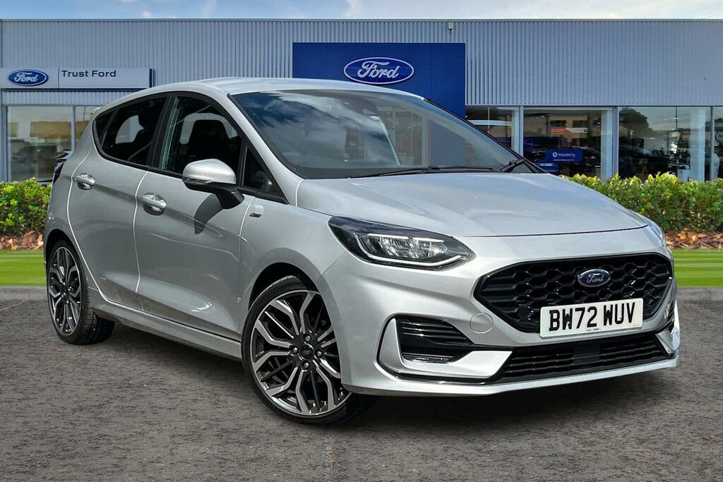 Ford Fiesta 1.0 Ecoboost Hbd Mhev 125 St-line X Digit Silver