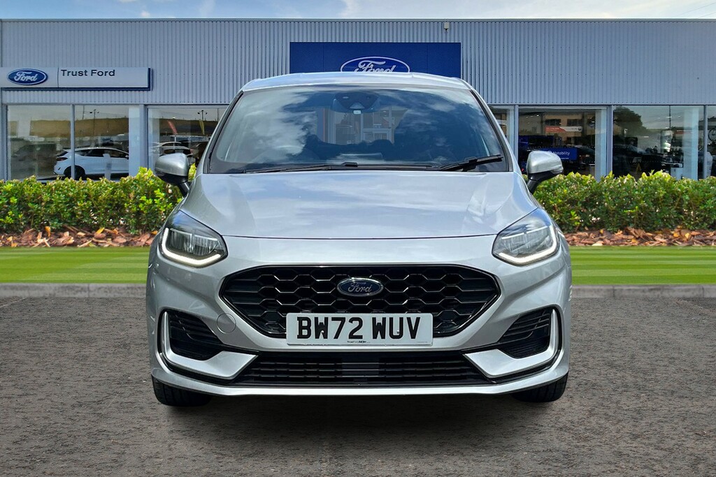 Ford Fiesta 1.0 Ecoboost Hbd Mhev 125 St-line X Digit BW72WUV Silver #6