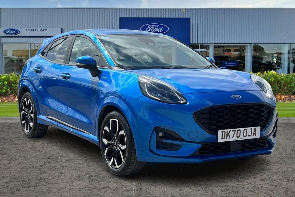 Ford Puma 1.0 Ecoboost Hybrid Mhev St-line X 5Dr- With Bang DK70OJA Blue