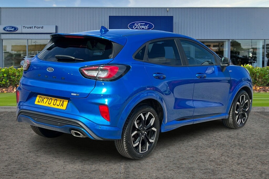 Ford Puma 1.0 Ecoboost Hybrid Mhev St-line X 5Dr- With Bang DK70OJA Blue #4