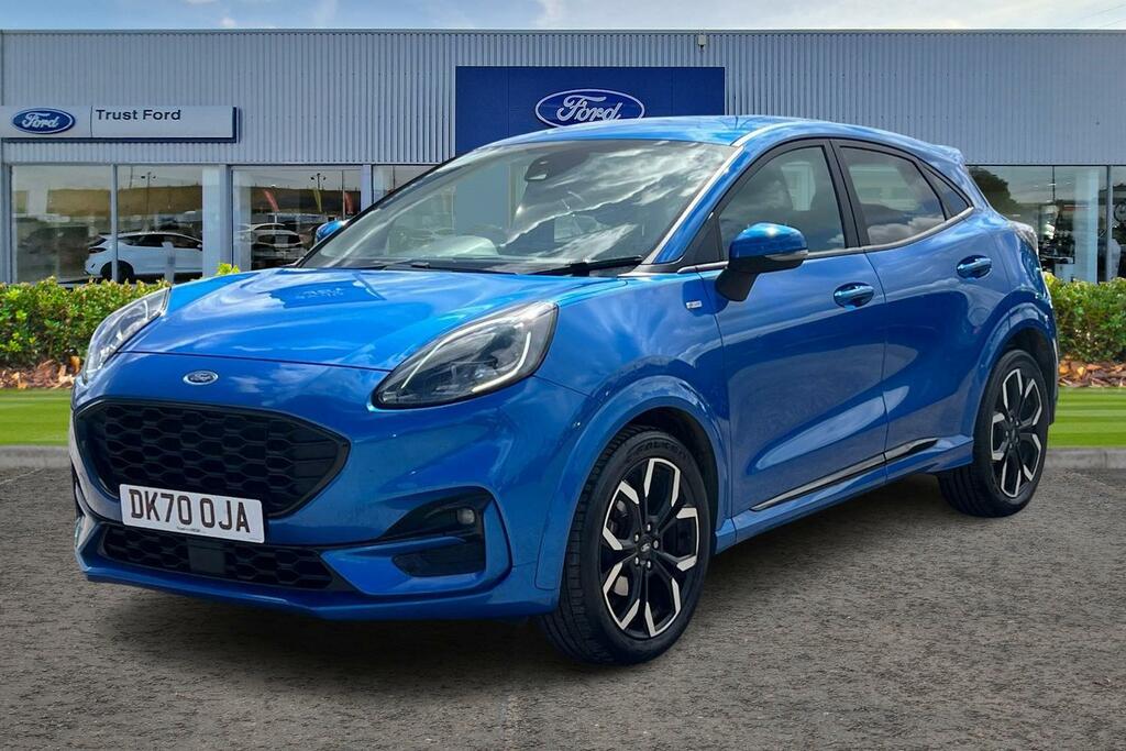 Ford Puma 1.0 Ecoboost Hybrid Mhev St-line X 5Dr- With Bang DK70OJA Blue #5