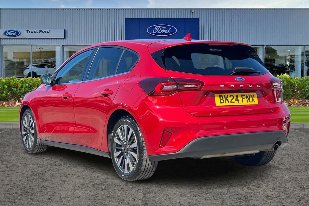 Ford Focus 1.0T Ecoboost Mhev Titanium X Hatchback BK24FNX Red #2