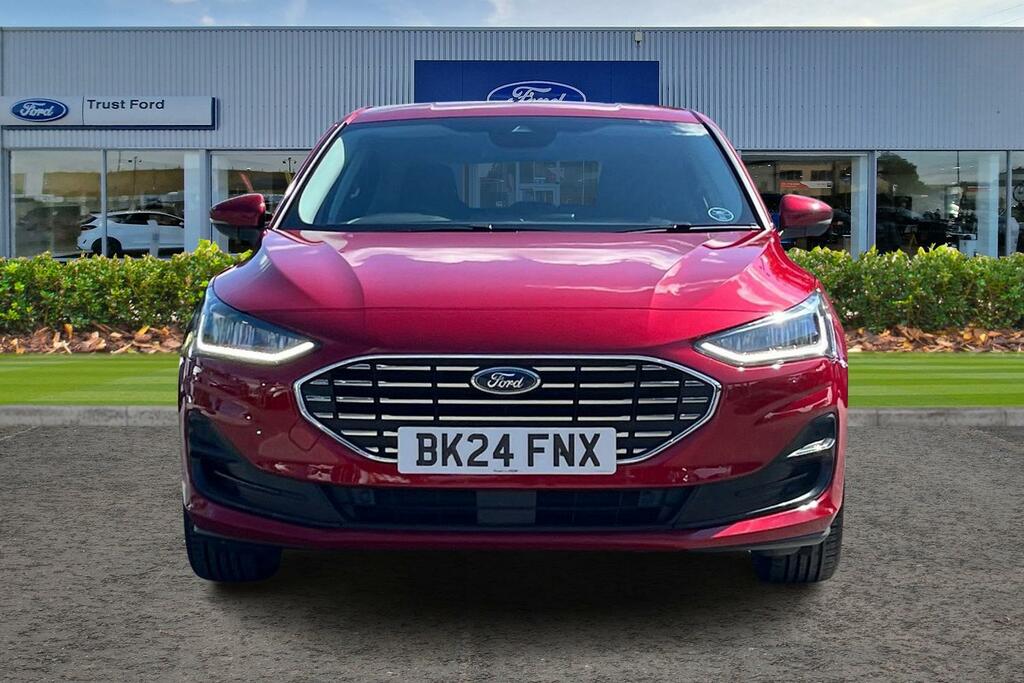 Ford Focus 1.0T Ecoboost Mhev Titanium X Hatchback BK24FNX Red #6