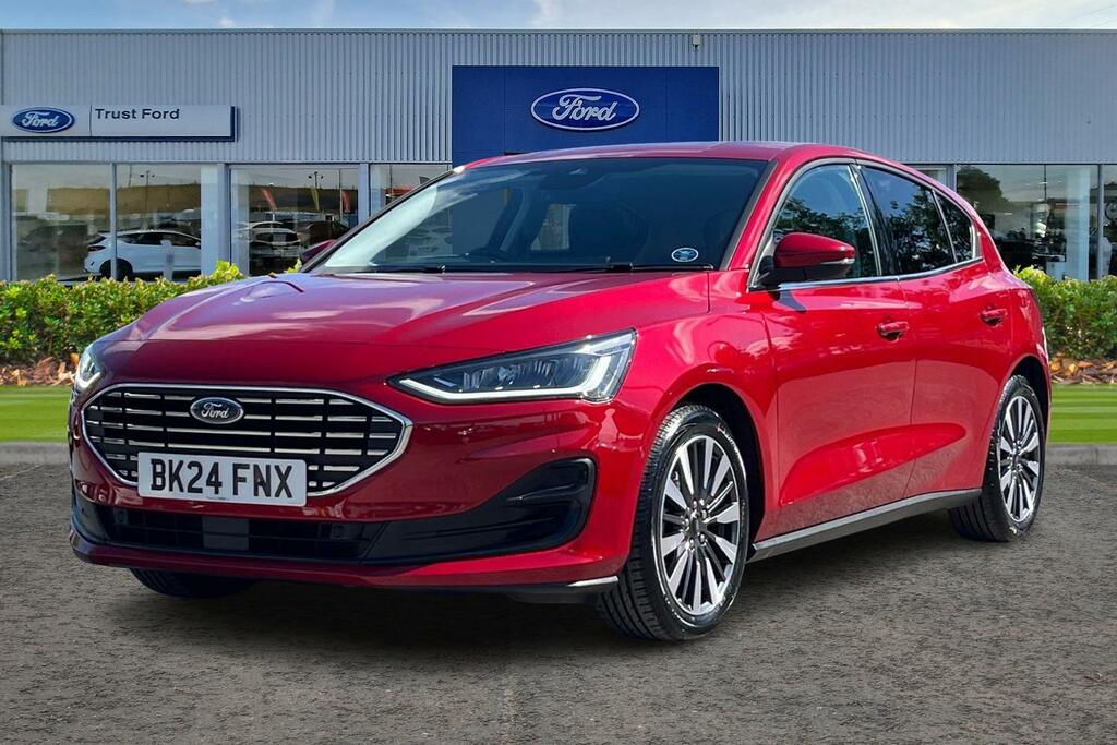 Ford Focus 1.0T Ecoboost Mhev Titanium X Hatchback BK24FNX Red #5