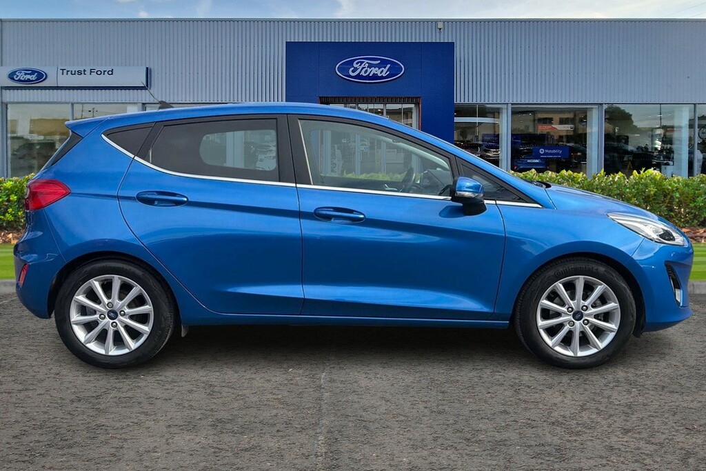 Ford Fiesta 1.0 Ecoboost Hybrid Mhev 125 Titanium With Rea WM70ZKJ Blue #3