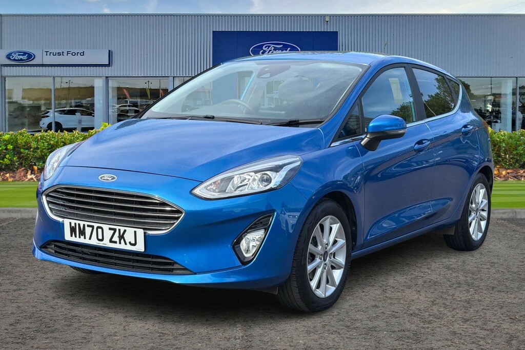 Ford Fiesta 1.0 Ecoboost Hybrid Mhev 125 Titanium With Rea WM70ZKJ Blue #5