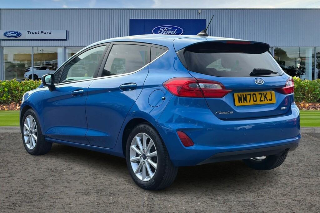 Ford Fiesta 1.0 Ecoboost Hybrid Mhev 125 Titanium With Rea WM70ZKJ Blue #2