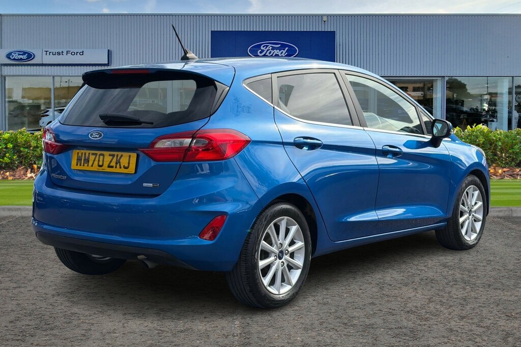 Ford Fiesta 1.0 Ecoboost Hybrid Mhev 125 Titanium With Rea WM70ZKJ Blue #4