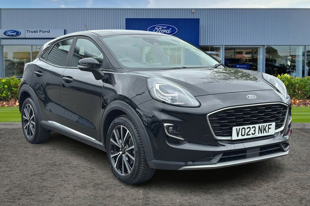 Ford Puma 1.0 Ecoboost Hybrid Mhev 155 Titanium With Sat Black