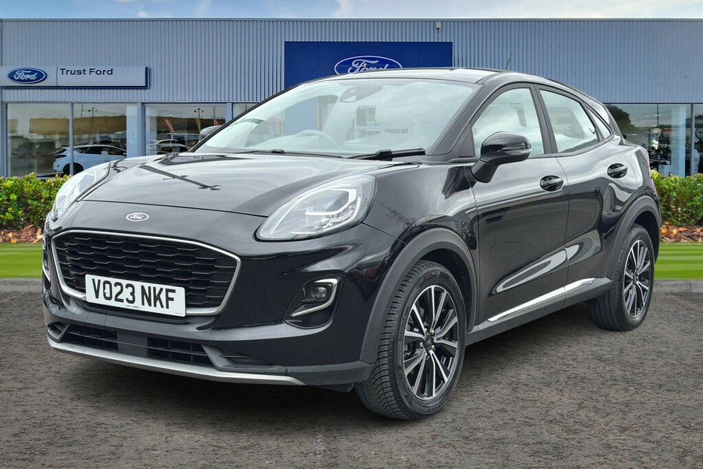 Ford Puma 1.0 Ecoboost Hybrid Mhev 155 Titanium With Sat VO23NKF Black #5