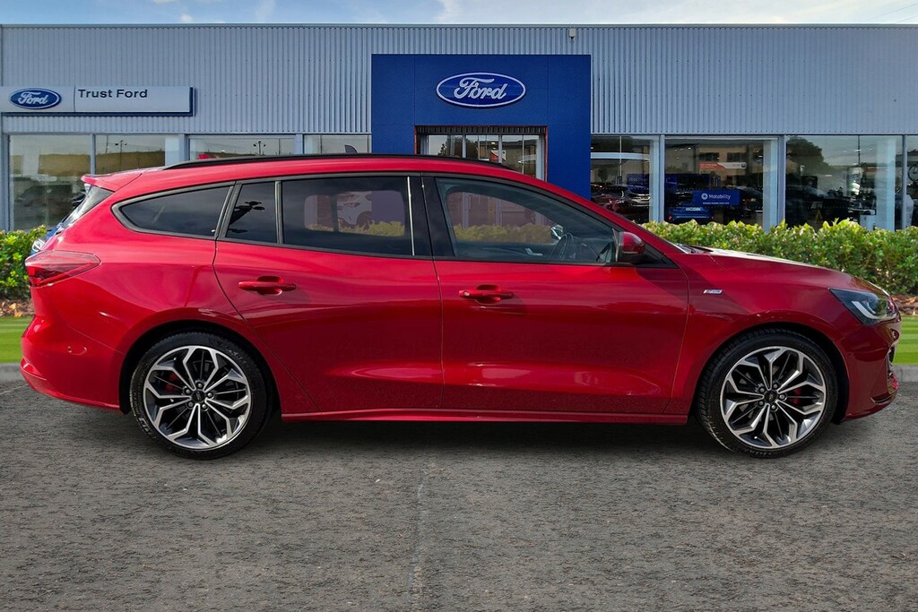 Ford Focus 1.0 Ecoboost Hybrid Mhev 155 St-line X Wi WO24OJW Red #3