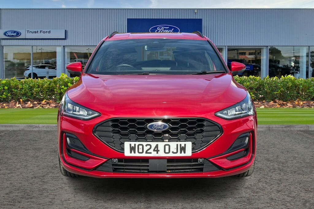 Ford Focus 1.0 Ecoboost Hybrid Mhev 155 St-line X Wi WO24OJW Red #6