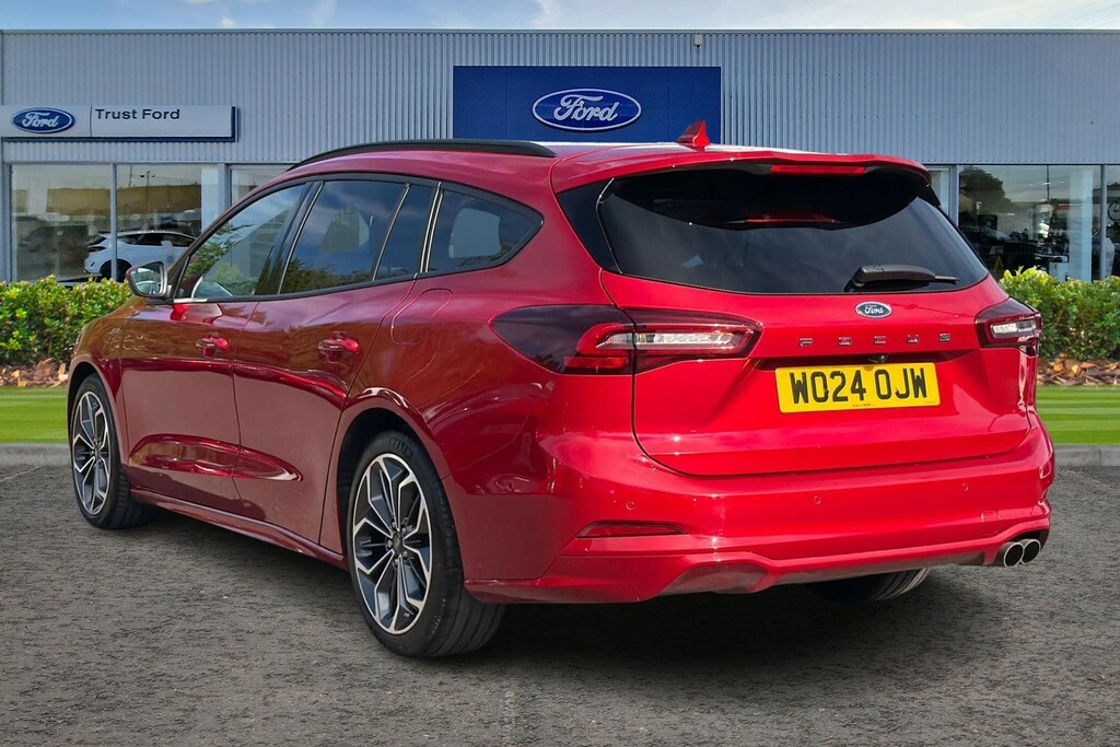 Ford Focus 1.0 Ecoboost Hybrid Mhev 155 St-line X Wi WO24OJW Red #2