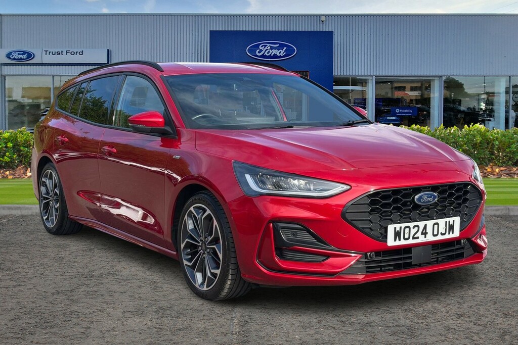Ford Focus 1.0 Ecoboost Hybrid Mhev 155 St-line X Wi Red
