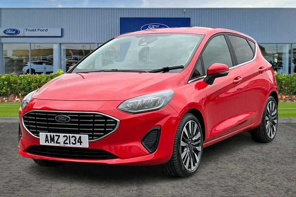 Ford Fiesta 1.0 Ecoboost Hbd Mhev 125 Titanium X AMZ2134 Red #5