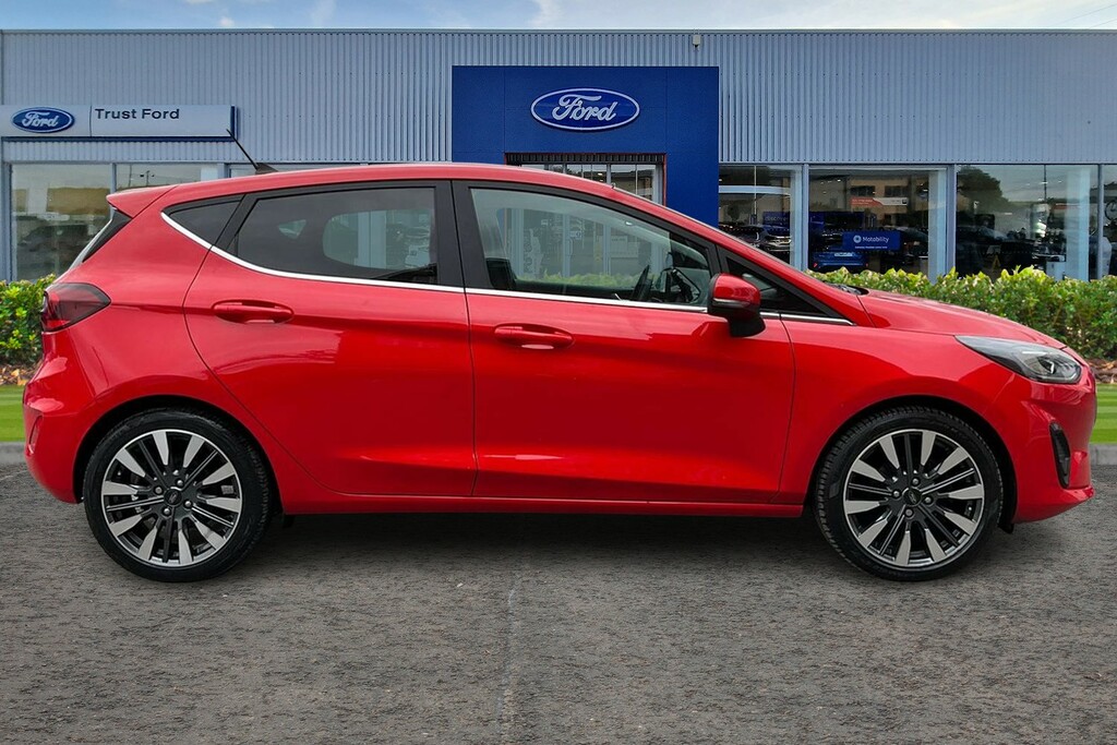 Ford Fiesta 1.0 Ecoboost Hbd Mhev 125 Titanium X AMZ2134 Red #3