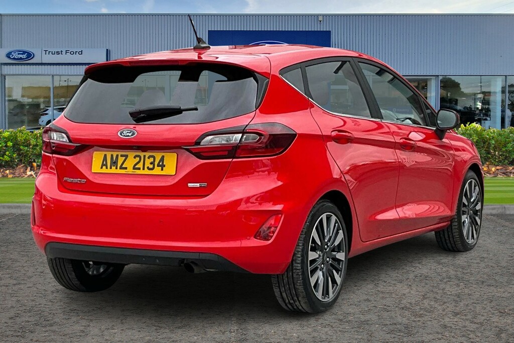 Ford Fiesta 1.0 Ecoboost Hbd Mhev 125 Titanium X AMZ2134 Red #4
