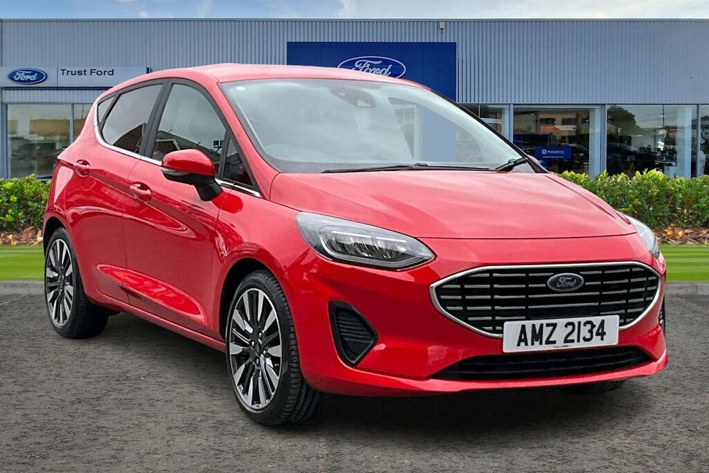 Ford Fiesta 1.0 Ecoboost Hbd Mhev 125 Titanium X Red