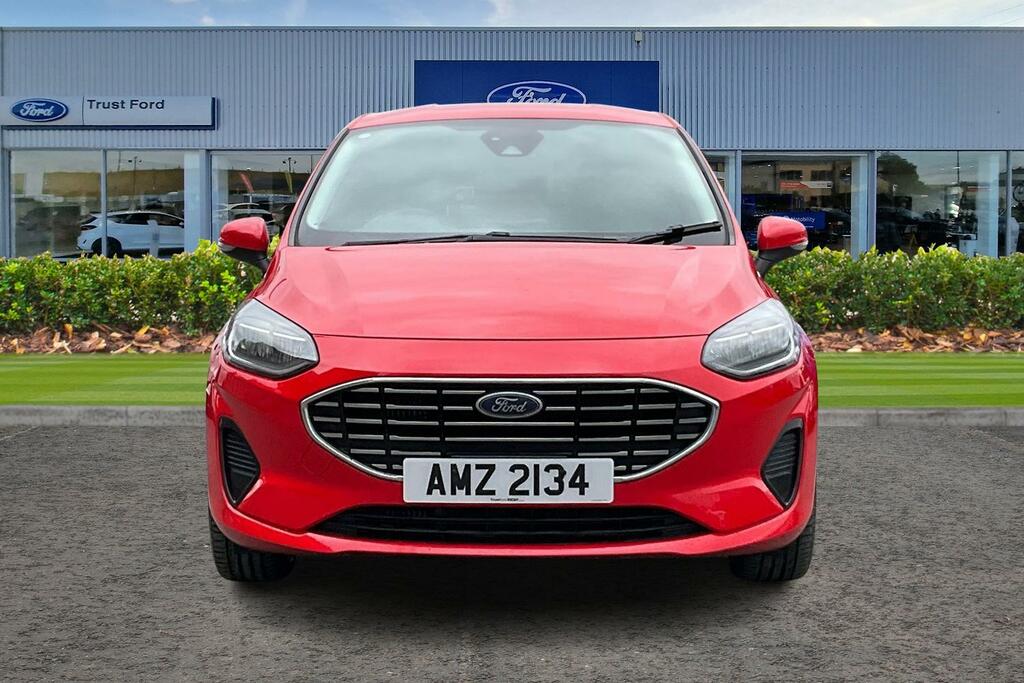 Ford Fiesta 1.0 Ecoboost Hbd Mhev 125 Titanium X AMZ2134 Red #6