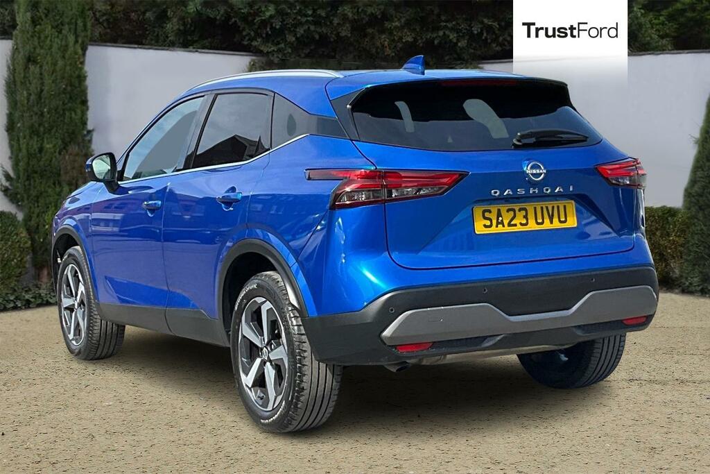 Nissan Qashqai 1.3 Dig-t Mh N-connectafront Rear Camera - Sat SA23UVU Blue #2