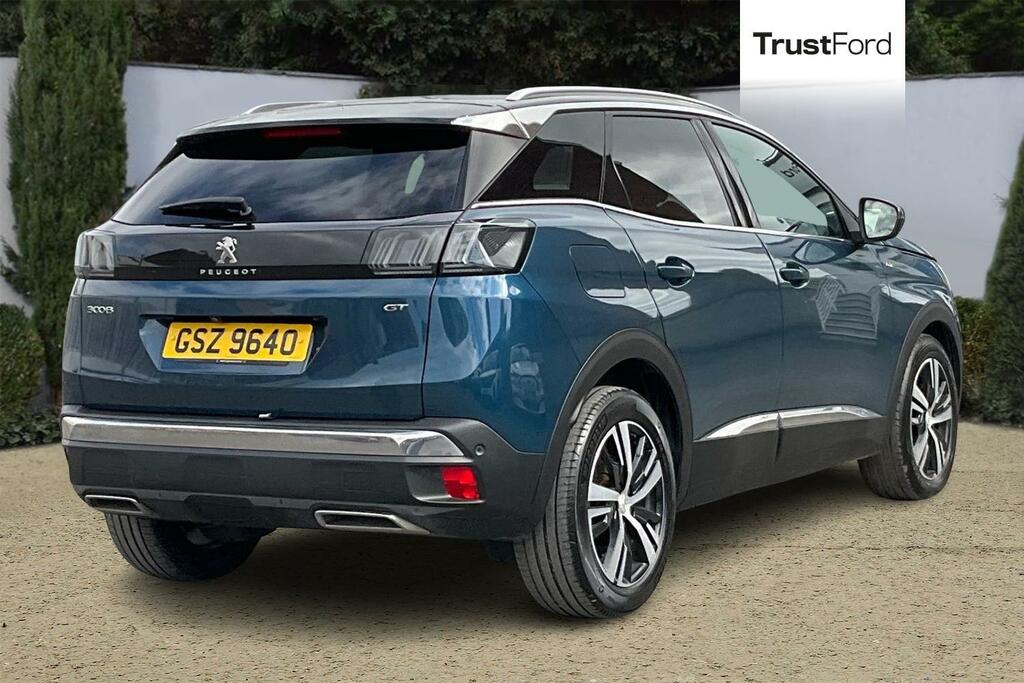 Peugeot 3008 1.5 Bluehdi Gt Eat8rear Camera - Heated Seat GSZ9640 Blue #4