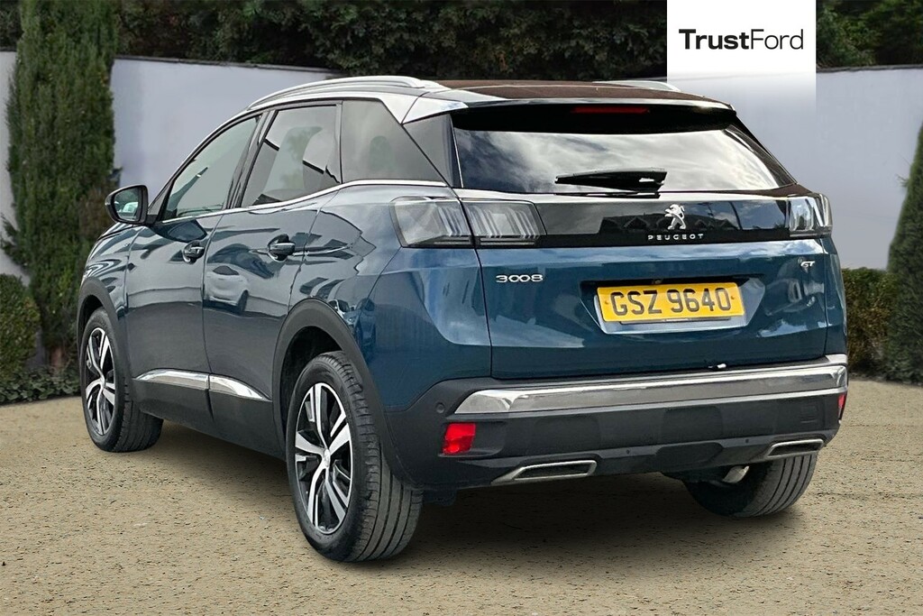 Peugeot 3008 1.5 Bluehdi Gt Eat8rear Camera - Heated Seat GSZ9640 Blue #2