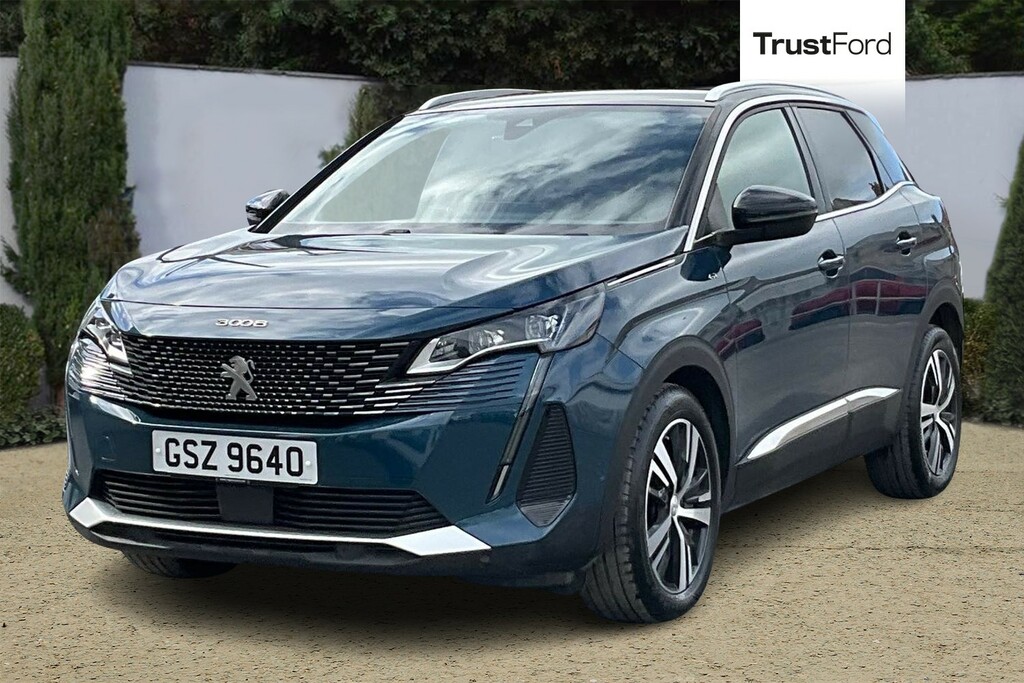 Peugeot 3008 1.5 Bluehdi Gt Eat8rear Camera - Heated Seat GSZ9640 Blue #5