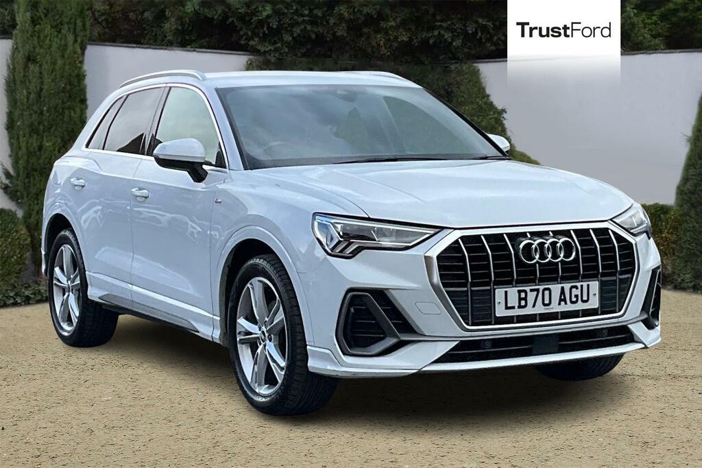 Audi Q3 35 Tdi S Line S Tronicrear Sensors - Sat Nav White