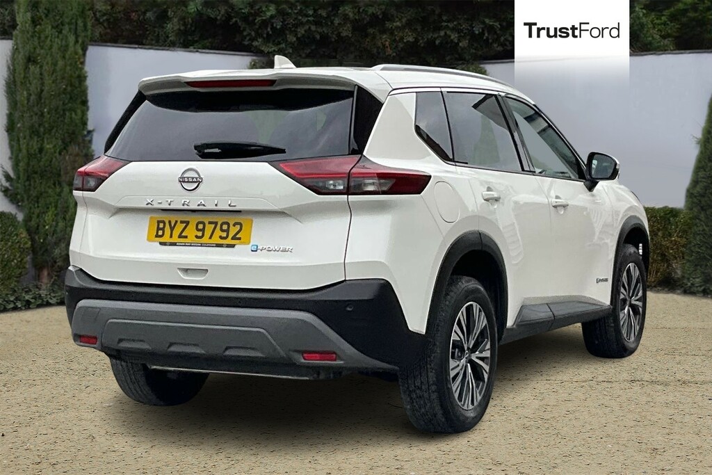 Nissan X-Trail 1.5 E-power 204 N-connecta Xtronicfront Re BYZ9792 White #4