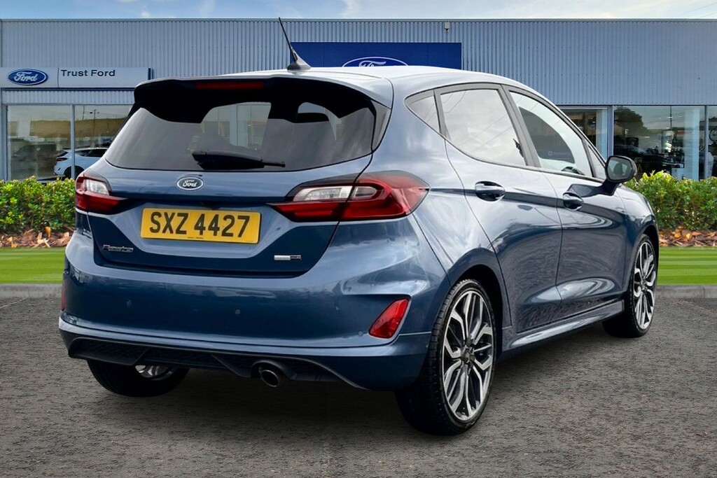 Ford Fiesta 1.0T Ecoboost Mhev St-line X Edition Hatchback SXZ4427 Blue #4