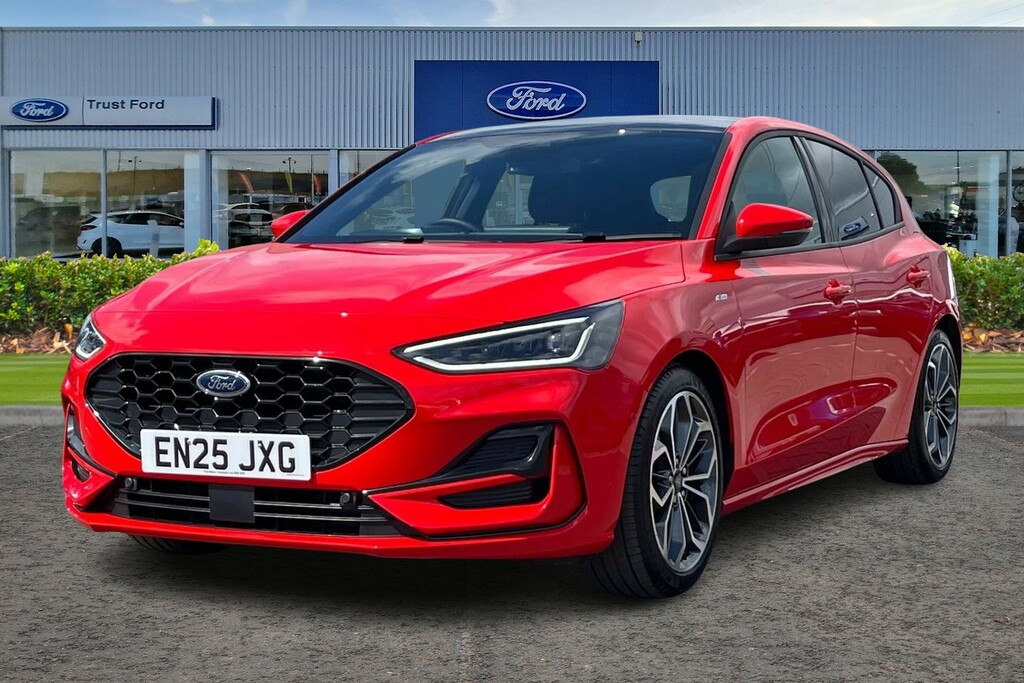 Ford Focus 1.0T Ecoboost Mhev St-line X Hatchback EN25JXG Red #5