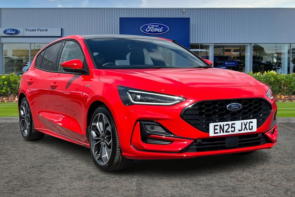 Ford Focus 1.0T Ecoboost Mhev St-line X Hatchback Red