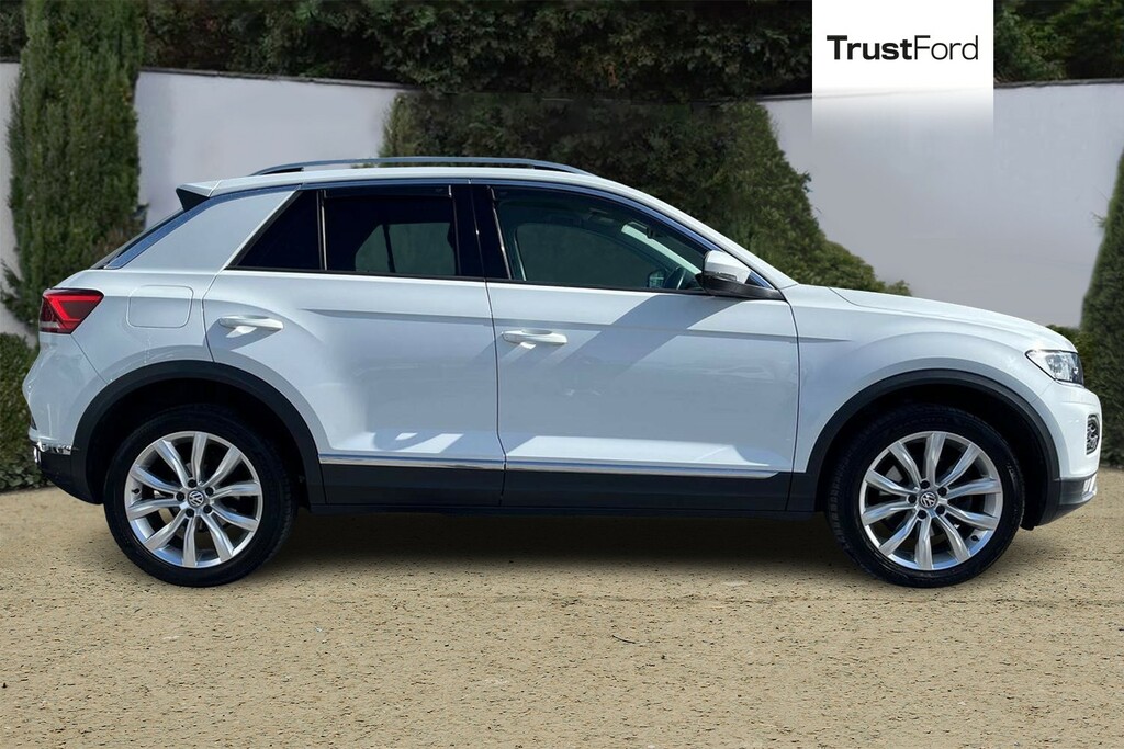 Volkswagen T-Roc 2.0 Tdi Sel White #3