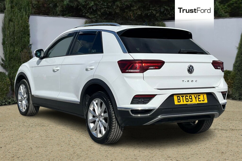 Volkswagen T-Roc 2.0 Tdi Sel White #2