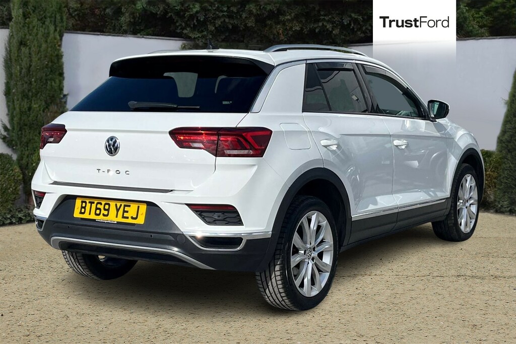 Volkswagen T-Roc 2.0 Tdi Sel White #4