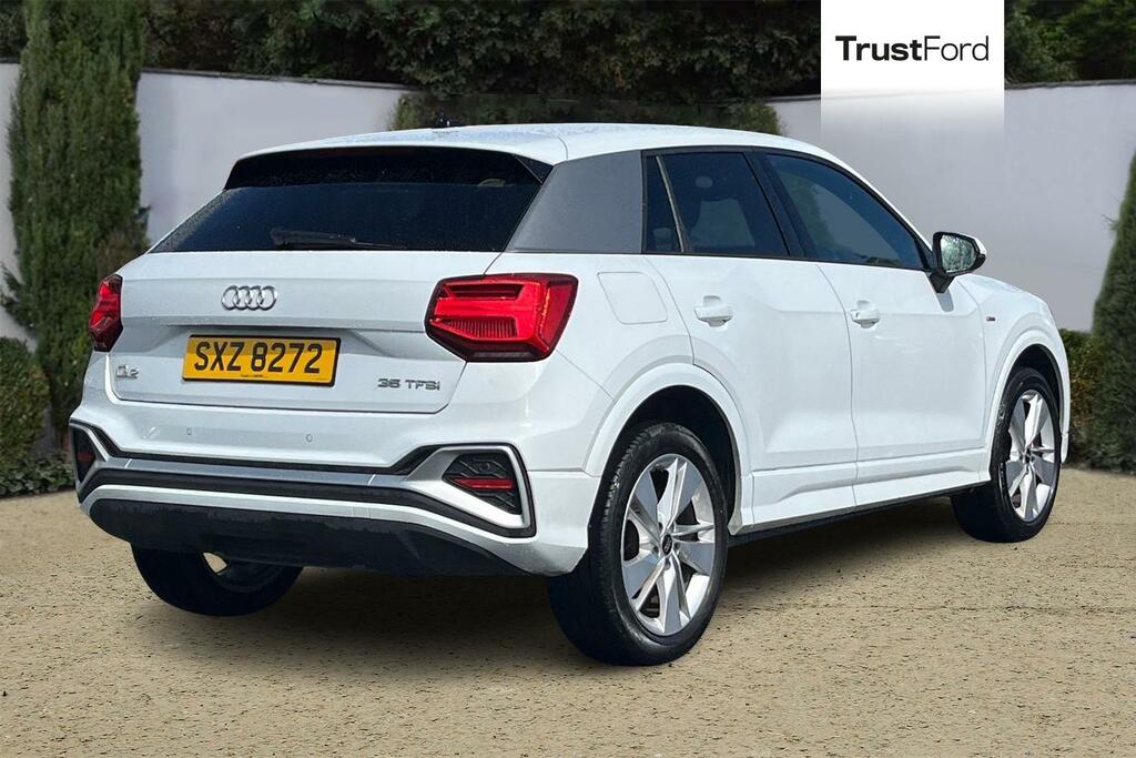 Audi Q2 35 Tfsi S Line SXZ8272 White #4